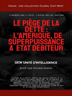 cover image of Le piège de la dette